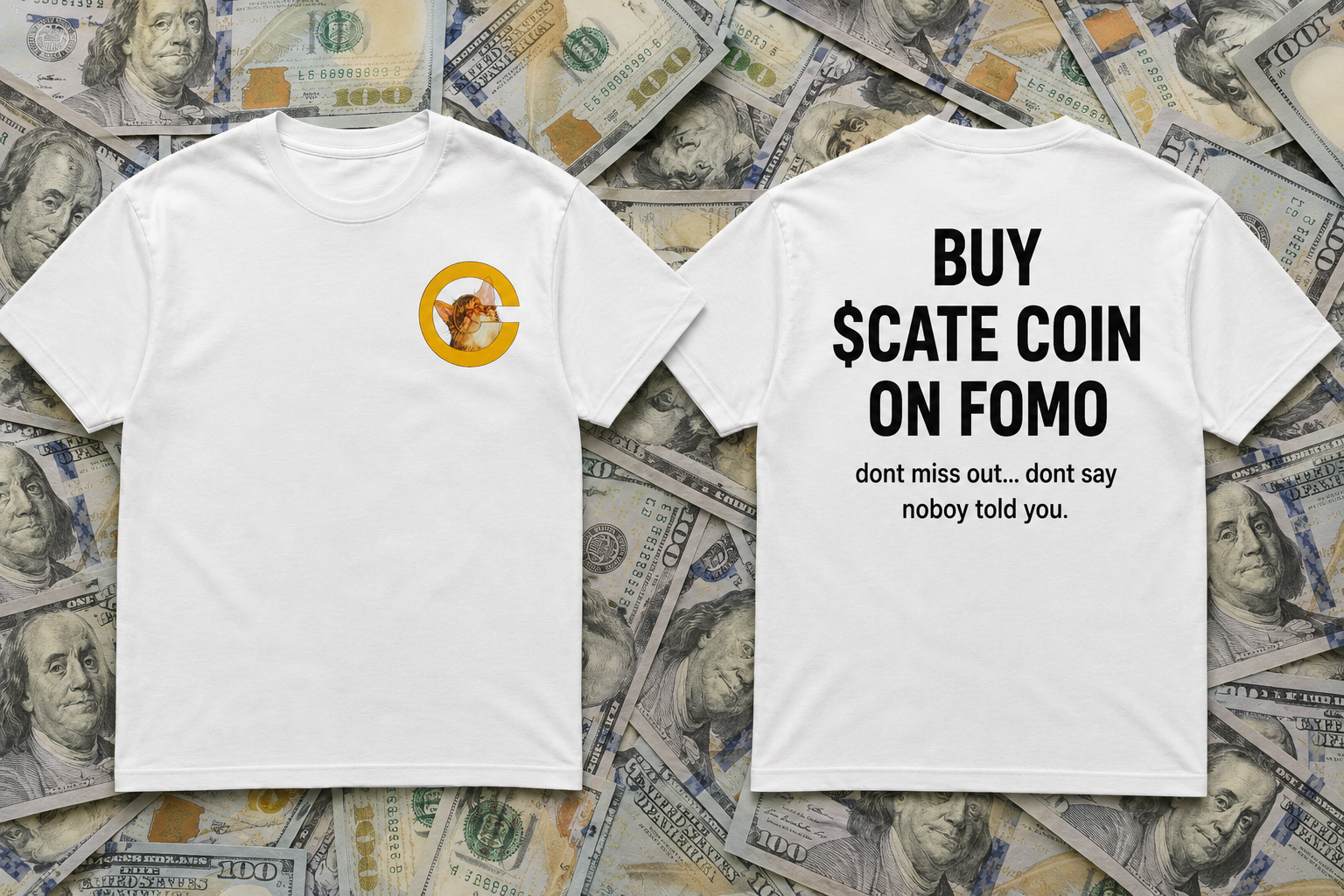 $CATE PROMO SHIRT